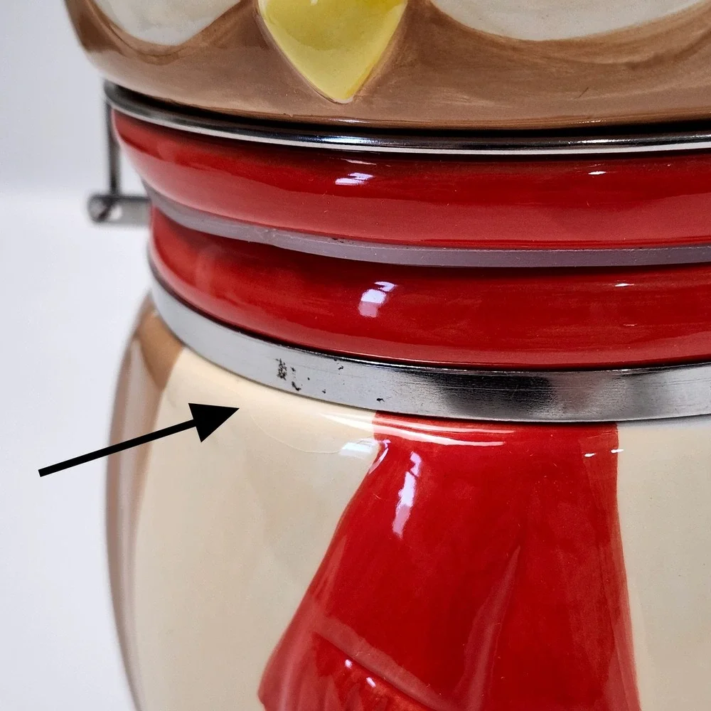 Ceramic Owl Jar Canister Locking Lid‎ Home Decor Kitchen Storage Conagra Brands
